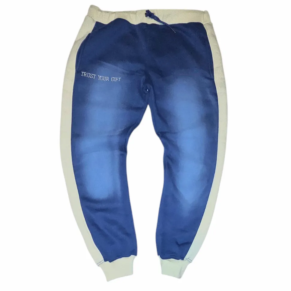 Oversized Heavyweight Joggers - Royal Blue