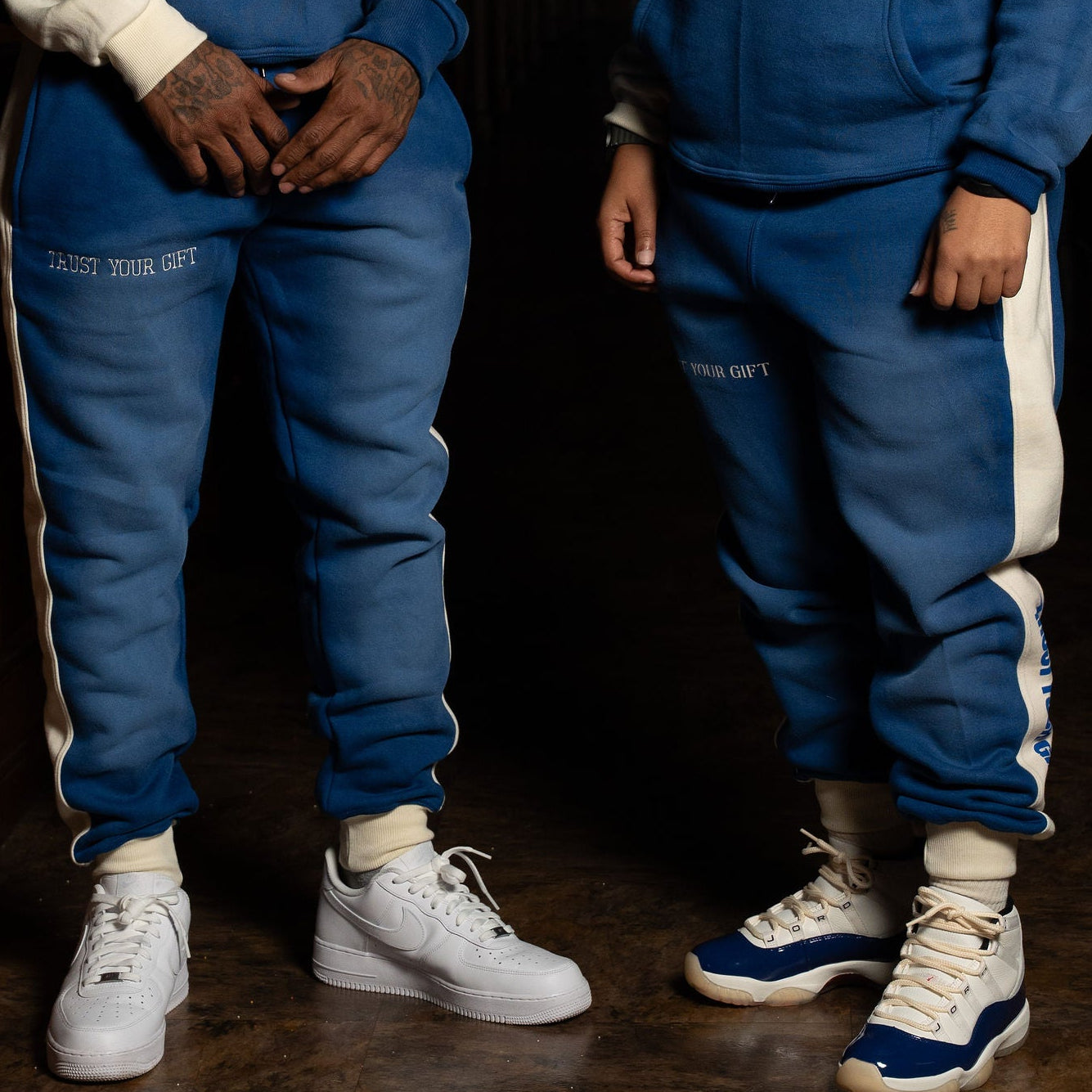 Oversized - Classic Heavyweight Joggers - Royal Blue