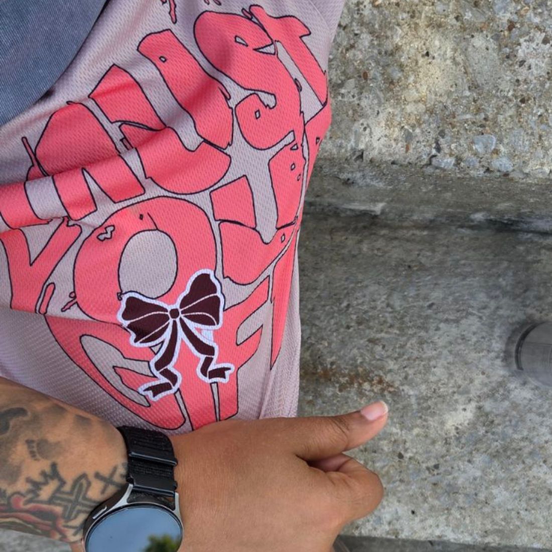 Mesh Shorts - Peach/Tan